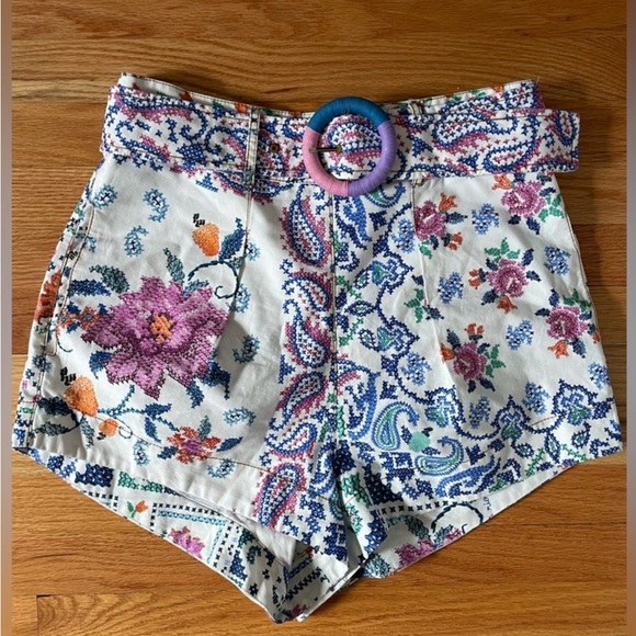 Farm Rio's Romantic Bandanas Shorts - Picture 5 of 9